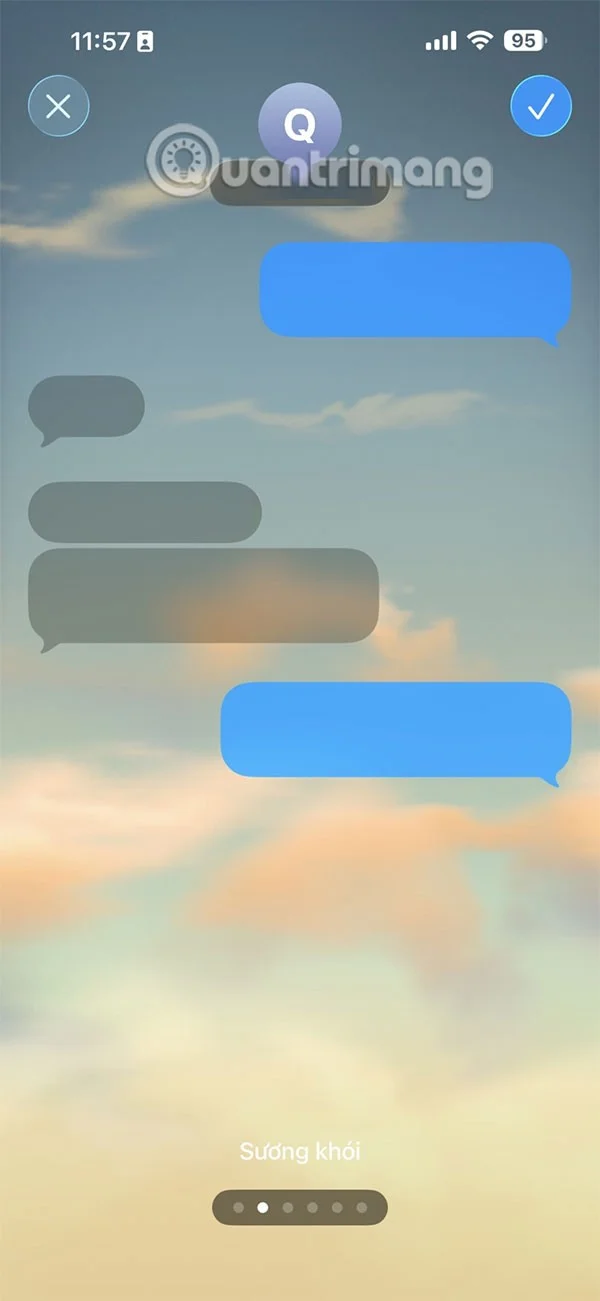 Cómo cambiar el fondo de pantalla de los mensajes en iPhone