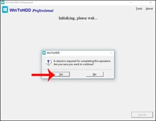 Cómo instalar Windows usando WinToHDD sin USB ni DVD