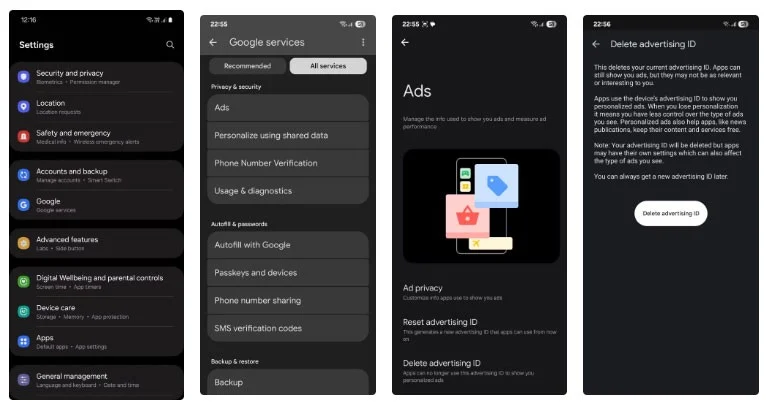 종종 간과되는 중요한 Android 개인 정보 보호 설정