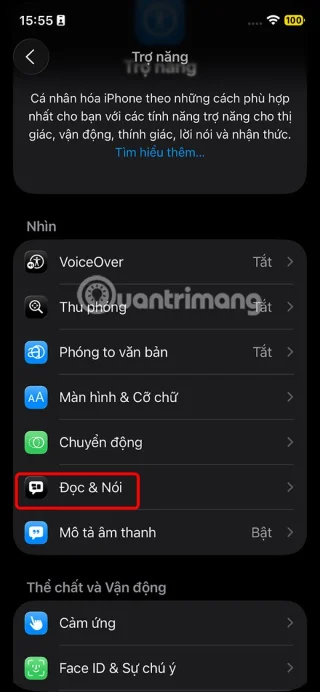 Comment faire pour que liPhone vous lise du texte ?