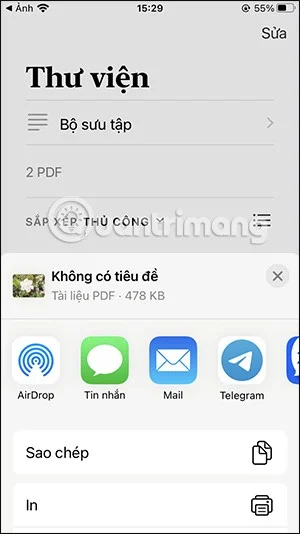 iPhone'da fotoğrafları PDF'ye dönüştürmenin son derece basit yolu