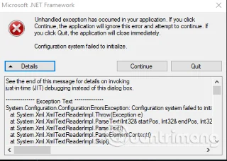 Cómo solucionar el error «Se ha producido una excepción no controlada» en Windows 10