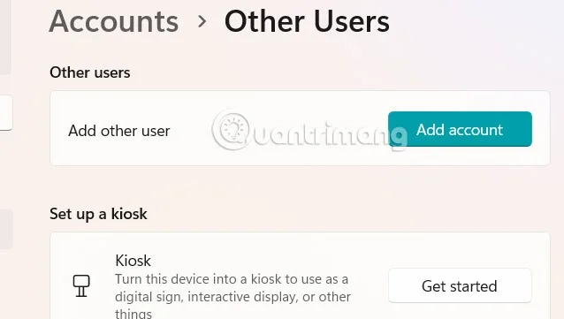 How to View All Accounts on Windows 11