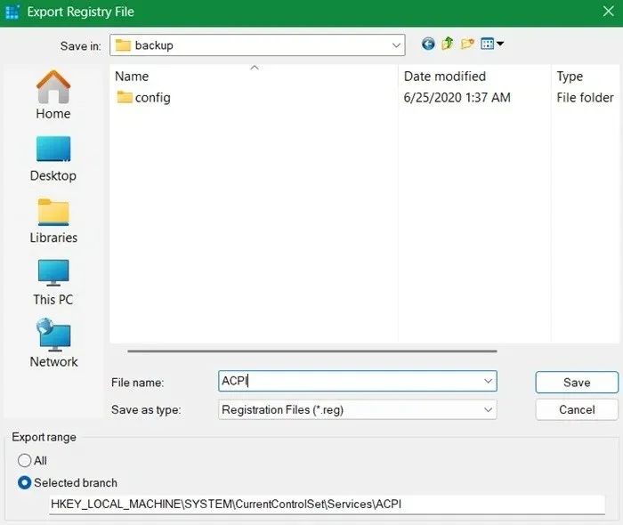 Solucione el código de error 0xc0000098 de Windows: Realice una copia de seguridad de ACPI.sys para evitar fallos de arranque