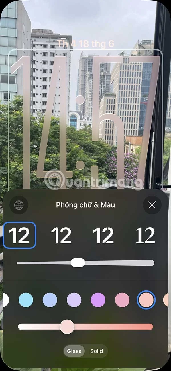 iPhone kilit ekranı saatini büyütme talimatları