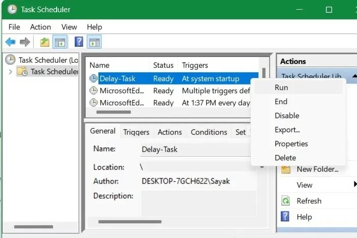 Cum să pornești activitățile programate cu întârziere pe Windows
