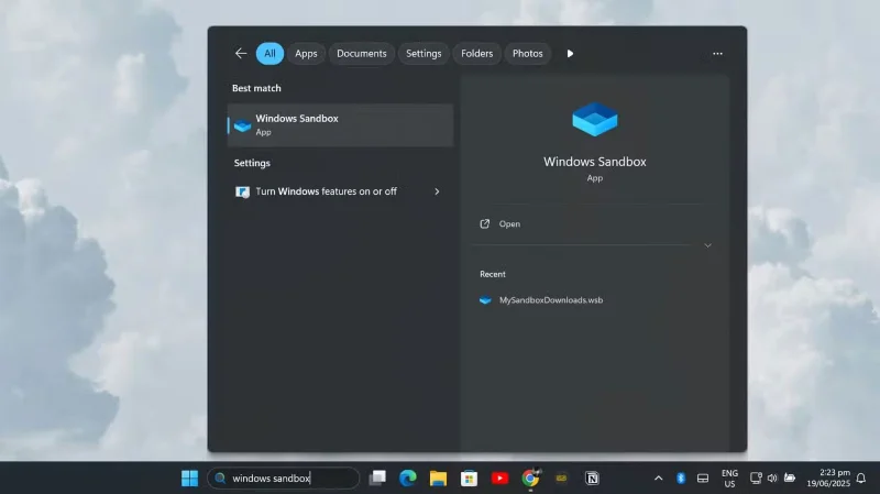 Windows Sandbox: Aplicația secretă care îți permite să deschizi orice fără riscuri