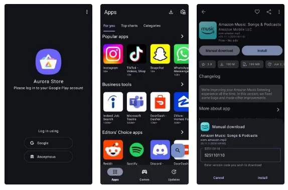 최고의 Google Play 스토어 대안