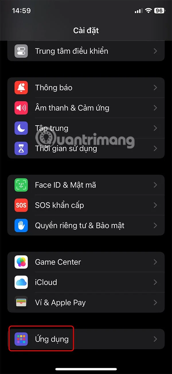 Cách bật thông báo tên người gọi trên iPhone
