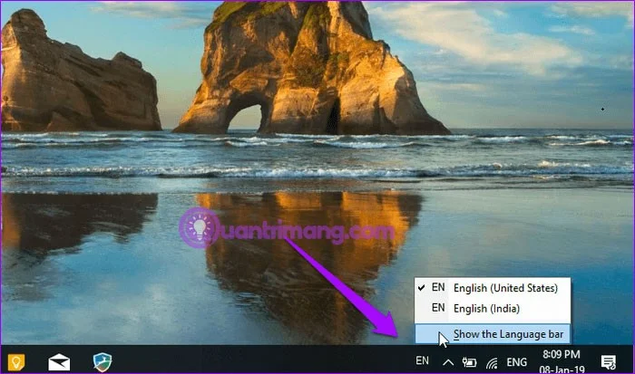 Cómo arreglar la barra de idioma que falta en Windows 10