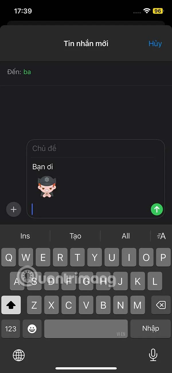 Instrucciones para descargar emojis de Star Wars para iPhone