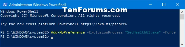 Cómo agregar excepciones en Windows Defender en Windows 10