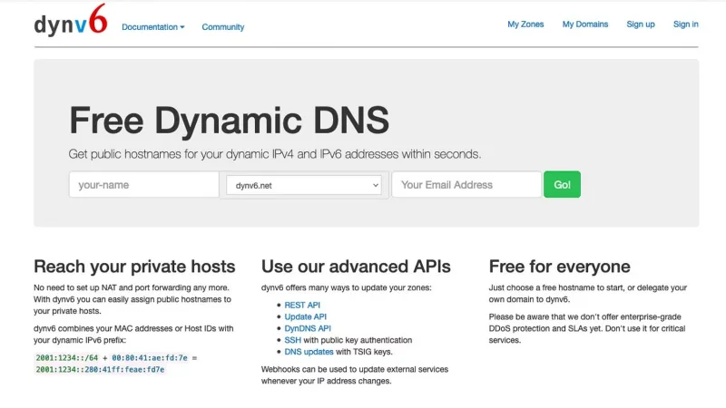 Los 6 mejores proveedores de DNS dinámico gratuitos