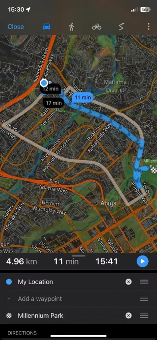 6 mapas sin conexión para iPhone