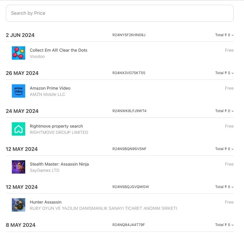 Cómo consultar el historial de compras en la App Store de Apple