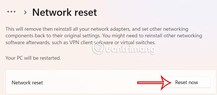 Cómo restablecer la conexión Ethernet en Windows 11