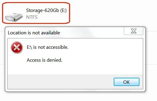 Hoe krijg ik weer toegang tot de harde schijf? Los de fout op dat de harde schijf niet geopend kan worden.
