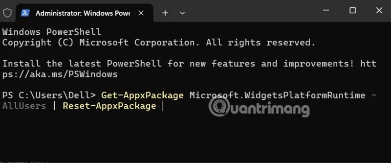 Instrucciones para restablecer utilidades en Windows 11