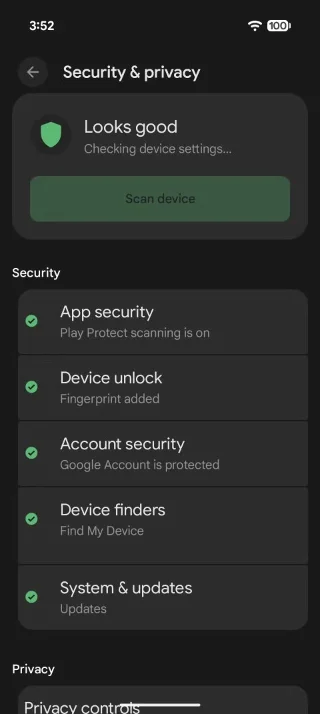 Cómo habilitar y usar la Protección Avanzada en Android 16