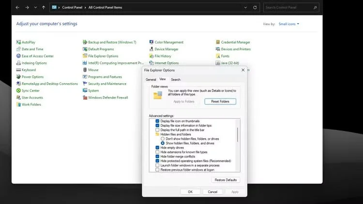 Bagaimana untuk menunjukkan sambungan fail, melihat sambungan fail pada Windows