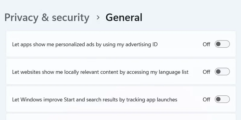 Windows 11 nu vă va respecta confidențialitatea până nu faceți aceste modificări!