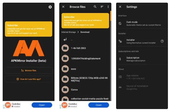 최고의 Google Play 스토어 대안
