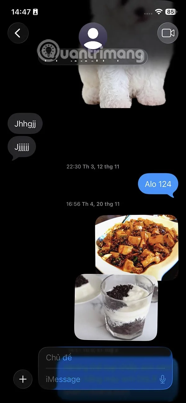 Cómo cambiar el fondo de pantalla de los mensajes en iPhone