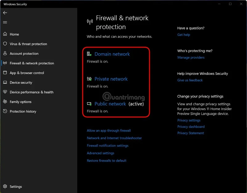 3 ways to turn off Windows 11 firewall