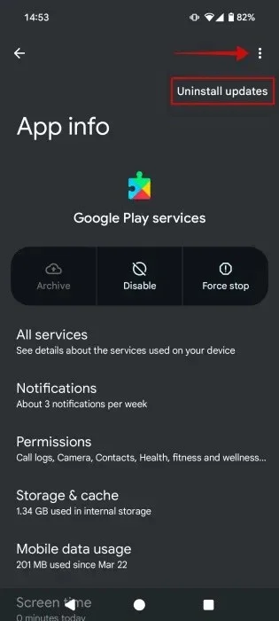 So beheben Sie den Akkuverbrauch der Google Play-Dienste auf Android