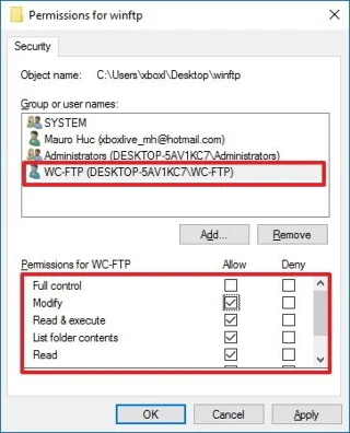 Instrucțiuni pentru configurarea și gestionarea serverului FTP pe Windows 10