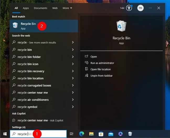 11 Ways to Open Recycle Bin on Windows