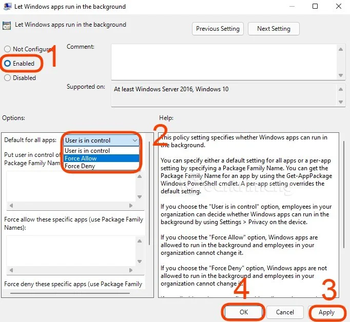 Cómo desactivar aplicaciones en segundo plano en Windows 11, reducir el consumo de RAM en Win 11