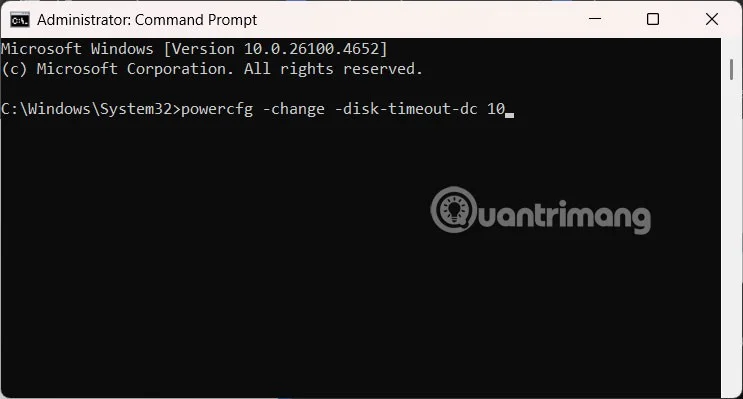 How to turn off hard drive when not in use on Windows 11
