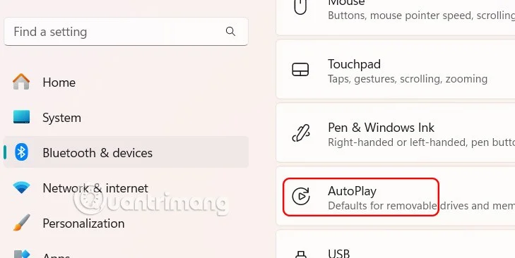 3 formas de habilitar y deshabilitar la reproducción automática de Windows 11