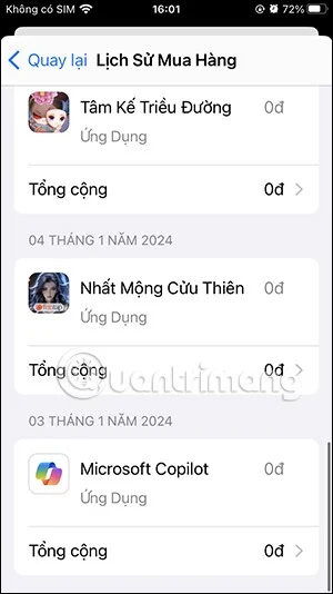 Cómo consultar el historial de compras en la App Store de Apple
