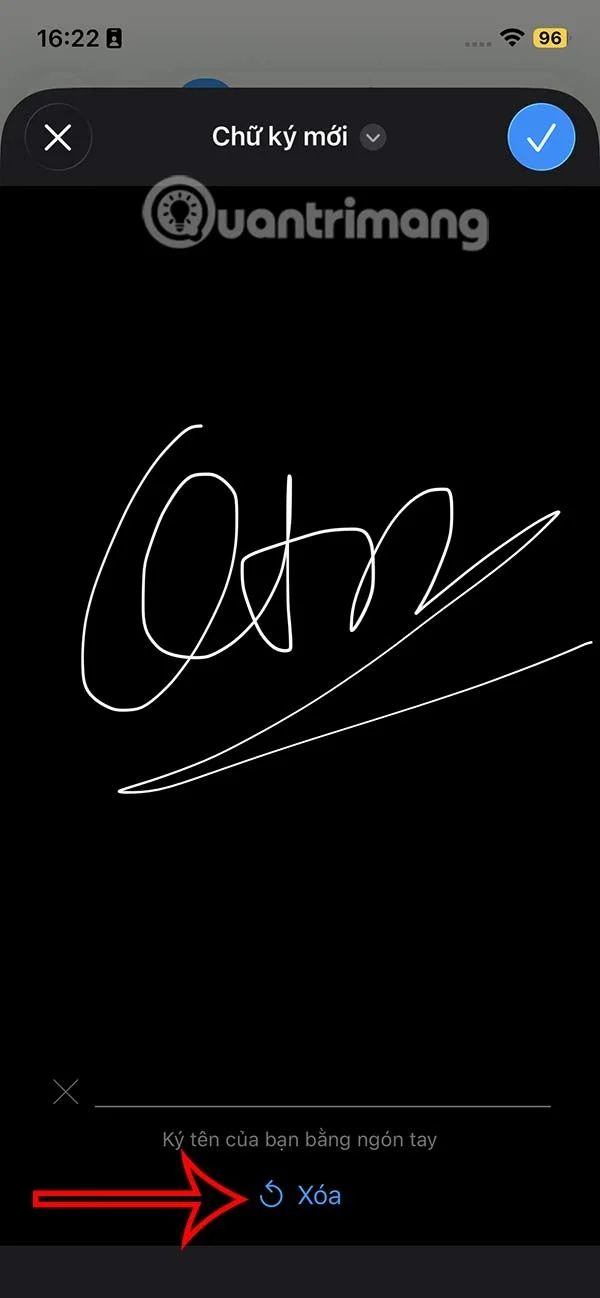 Cómo crear una firma de documento en iPhone