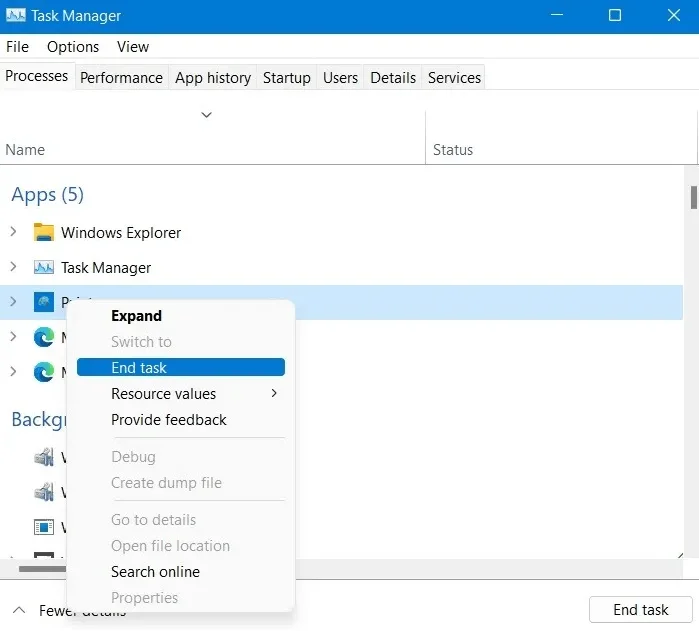 Cómo desactivar las aplicaciones en segundo plano en Windows