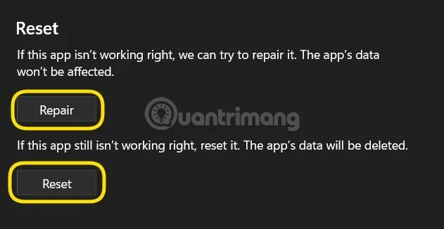 Fix error of not being able to open Windows Security on Windows 11