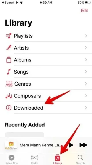 Cómo encontrar archivos descargados en iPhone/iPad