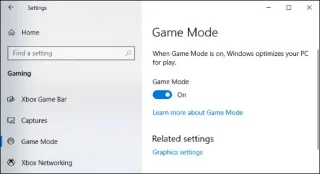 ทั้งหมดเกี่ยวกับโหมดเกมบน Windows