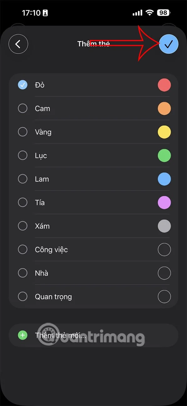 Cómo cambiar el color de una carpeta en la aplicación Archivos de iPhone