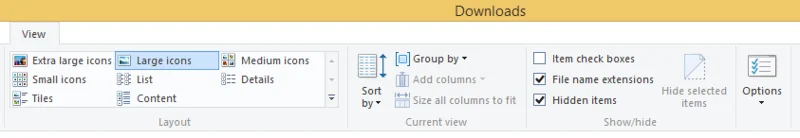 Windows 10/8/7で隠しファイルとフォルダを表示する方法