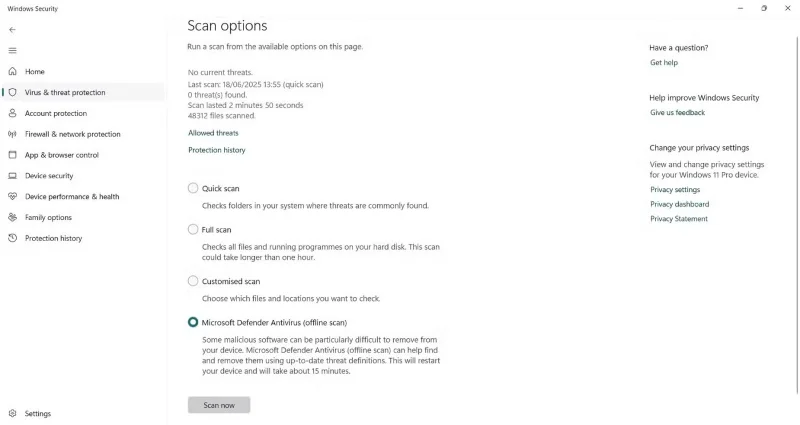 Kebanyakan orang tidak menggunakan ciri tersembunyi ini dalam Windows Security.