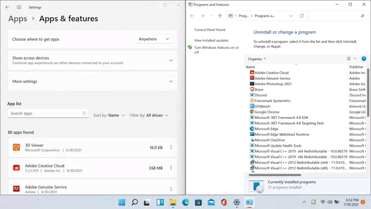 Cum se deschide Panoul de control în Windows 11