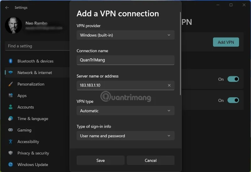 Cómo instalar y usar una VPN en Windows 11