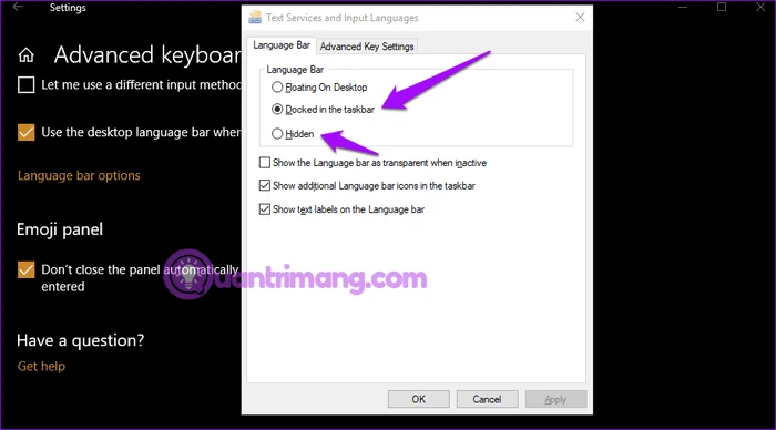 Cómo arreglar la barra de idioma que falta en Windows 10