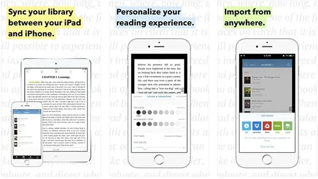 Los 8 mejores programas para leer libros en iPhone