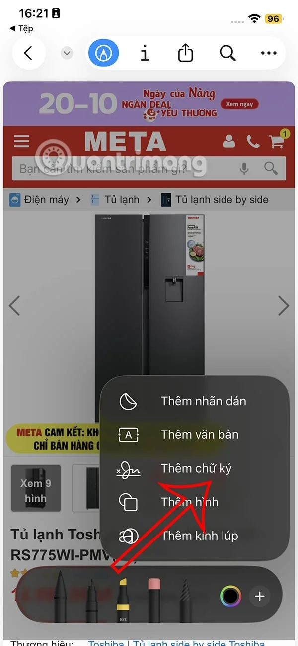Cómo crear una firma de documento en iPhone