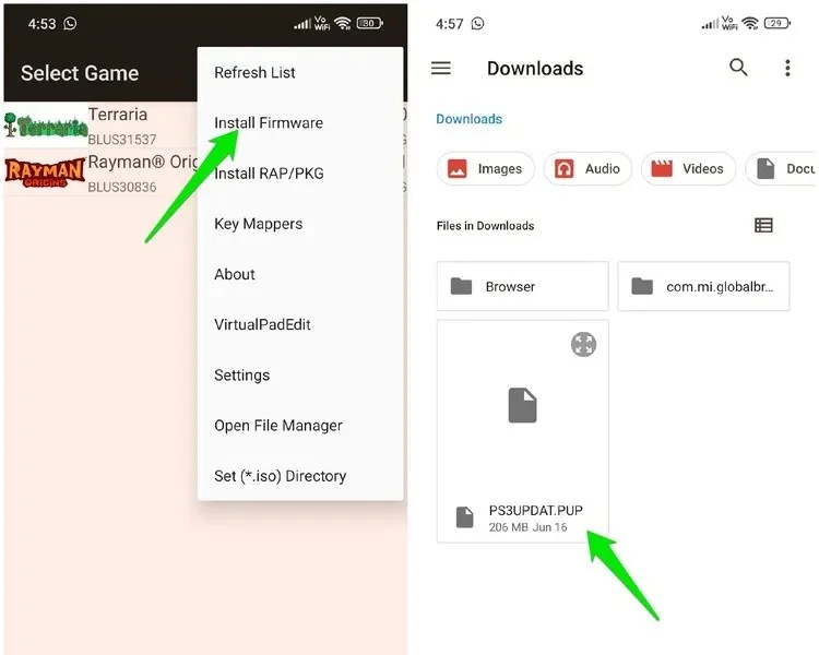 aPS3e를 사용하여 Android에서 PlayStation 3 게임을 실행하는 방법