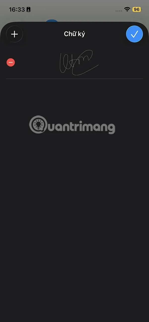 Cómo crear una firma de documento en iPhone